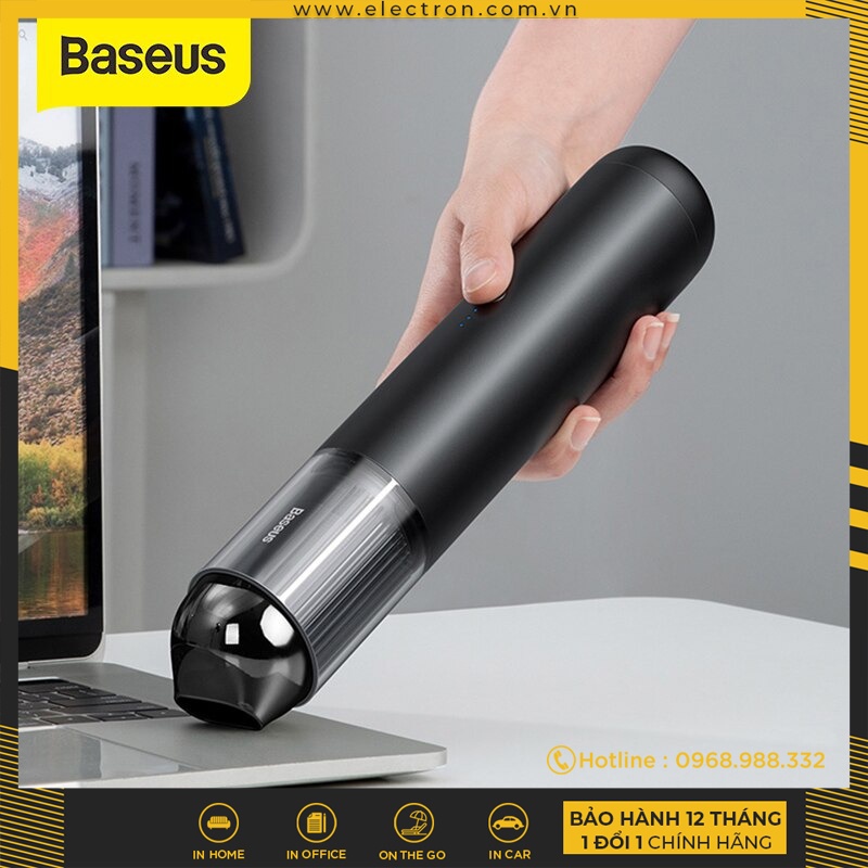 Máy hút bụi pin sạc cầm tay Baseus A3 Car Vacuum Cleaner (15000pa, 135W, Vacuum Portable Cleaner)
