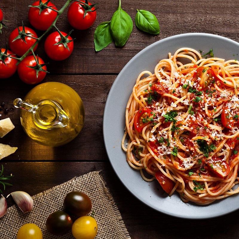 Mỳ spagheti vị hải sản set kèm sốt tiện lợi chế biến 5p là có ngay món tây