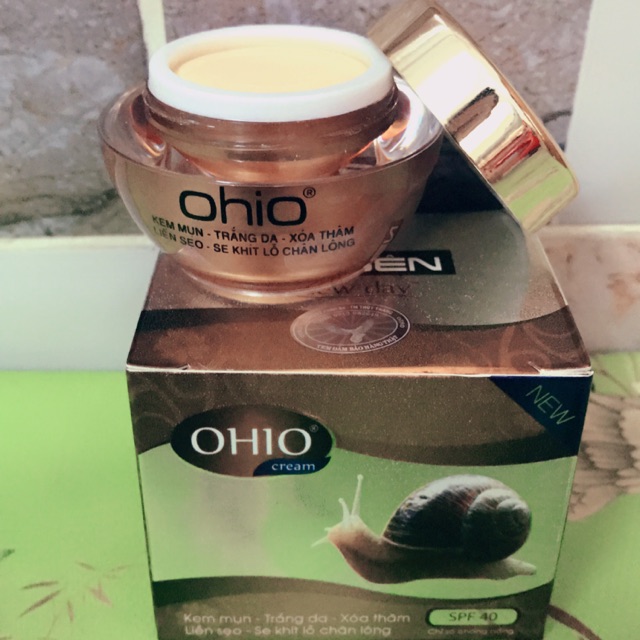 Kem mụn Ohio ốc sên 20 g