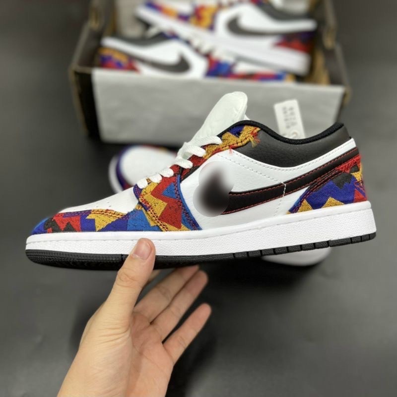 Giày Sneaker JD thổ cẩm nam/nữ, giày jd thổ cẩm hàng trung cao cấp_1995's Sneakers