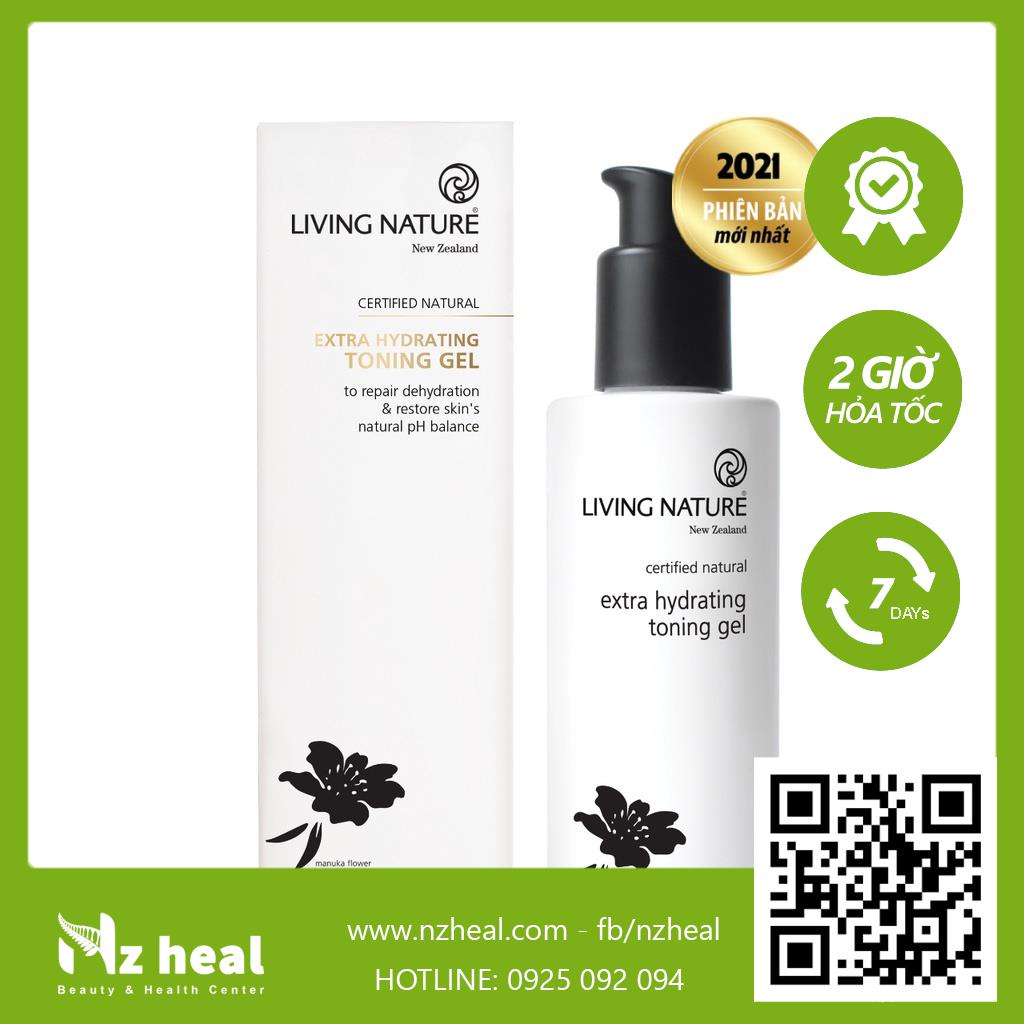 [Hỏa tốc] Gel siêu dưỡng ẩm Extra Hydrating Toning Gel Living Nature 120ml