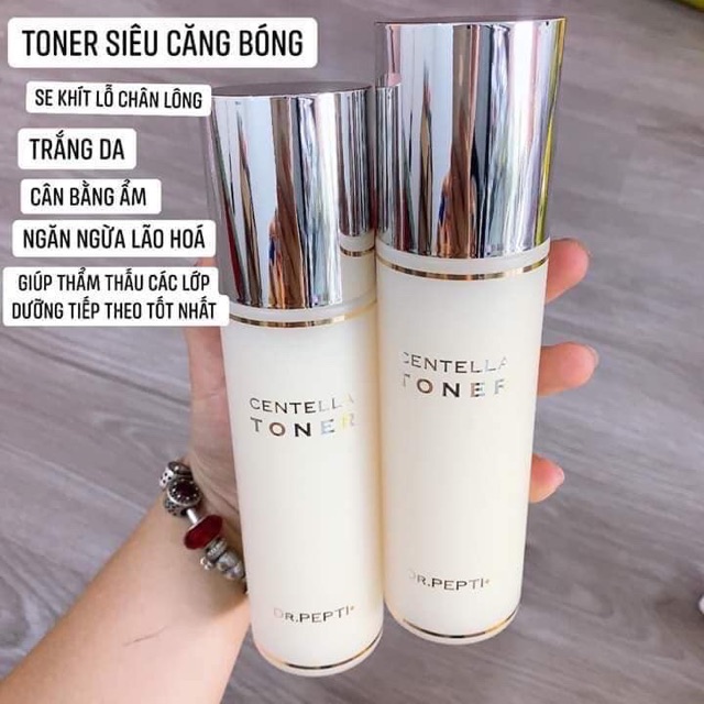 Toner Căng Bóng Dr. Pepti, cấp ẩm, căng bóng da - Toner Pepti