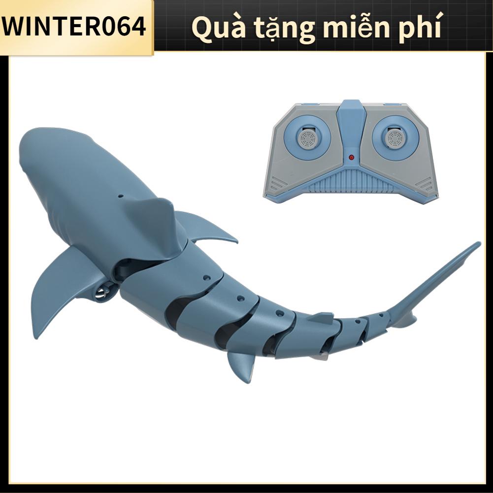 Điều khiển từ xa 2.4G Đồ chơi dưới nước mô phỏng thuyền cá cho hồ bơi trong phòng tắm Winter064