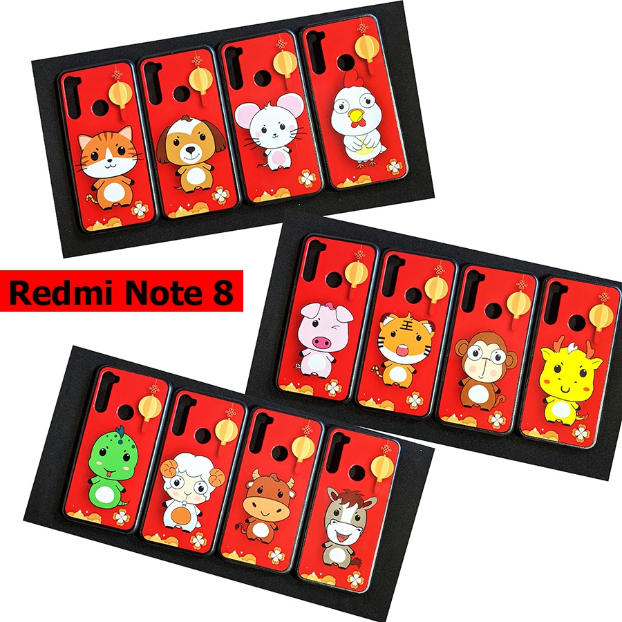 Ốp lưng tết 12 con giáp Xiaomi Redmi Note 8
