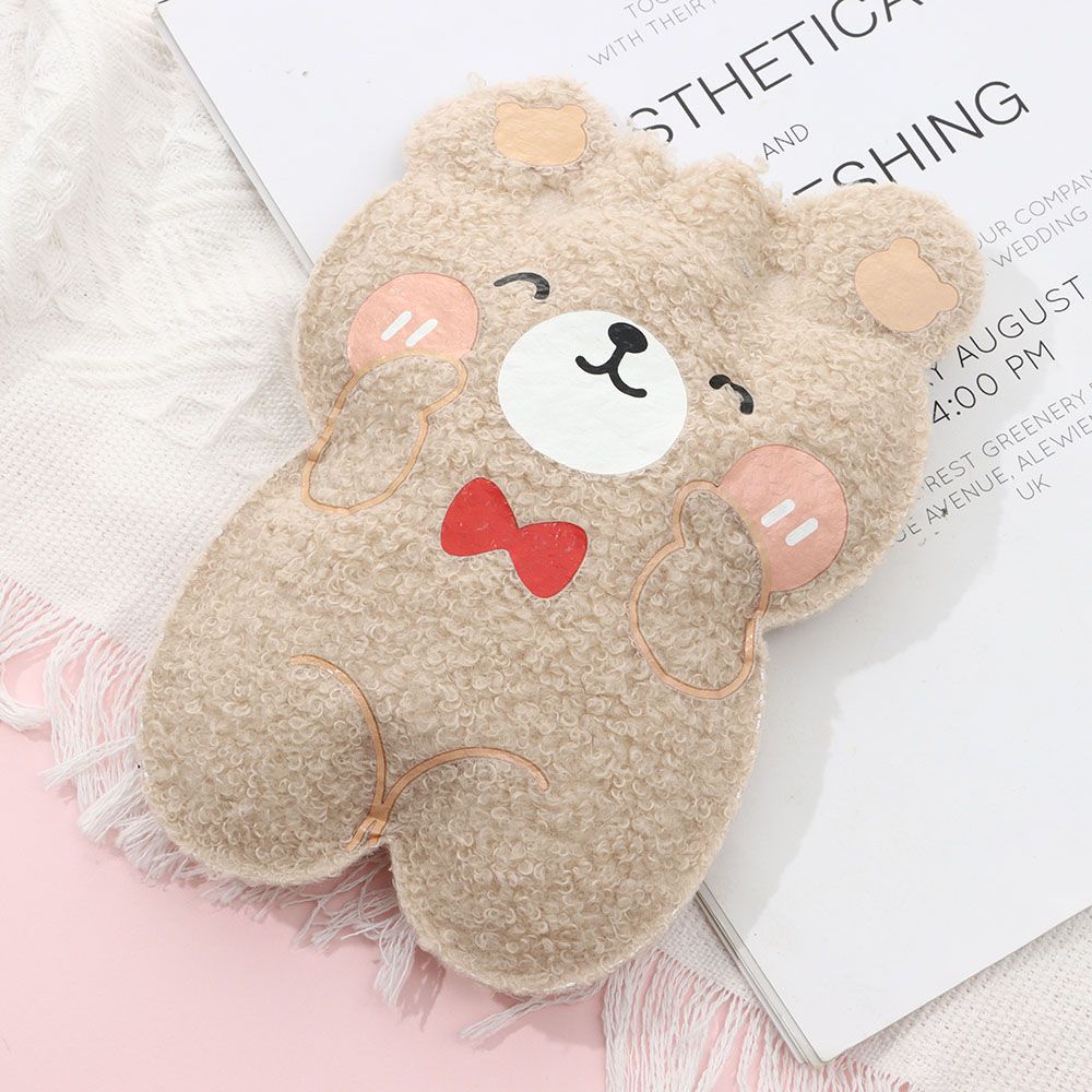 Bình Đựng Nước Nóng Giữ Ấm Họa Tiết Hoạt Hình Dễ Thương