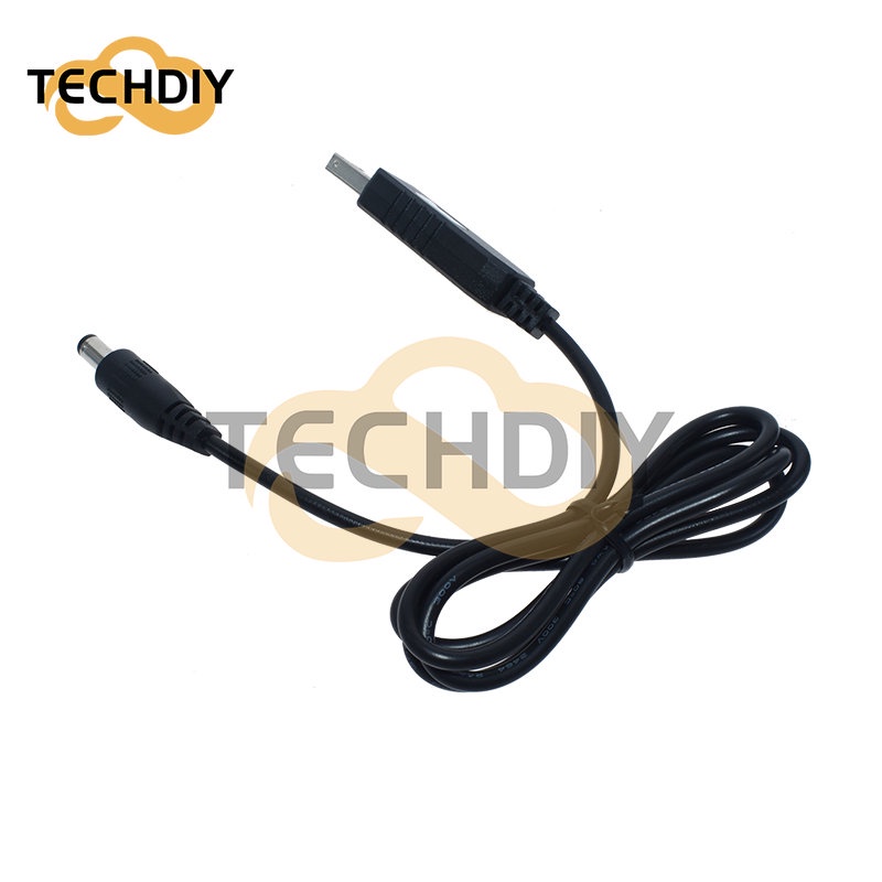 Cáp ChuyểN ĐổI Tăng ÁP DC 5V Sang DC 9V / 12V, ĐầU CắM USB 2.1x5.5mm