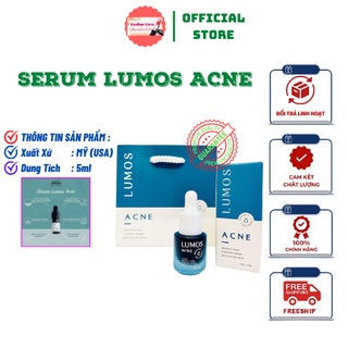 Serum LUMOS ACNE 5ml Ngăn Ngừa Mụn , Mờ Thâm NEW-2021 [ Auth MỸ ]