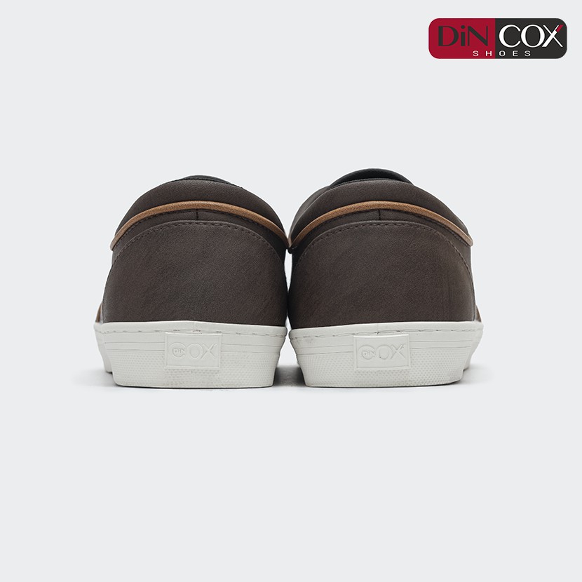 Giày Sneaker Da Nam DINCOX C03 Khí Chất Lịch Thiệp Brown