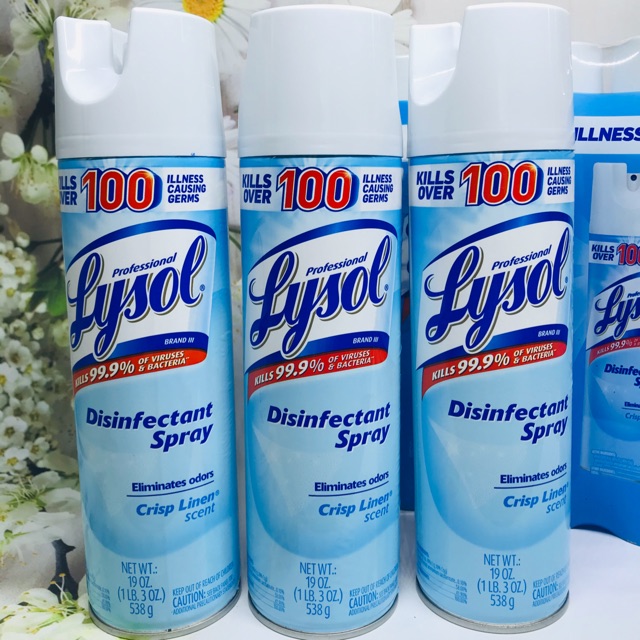 Chai xịt khử khuẩn, khử mùi Lysol 538g