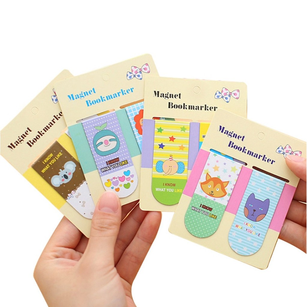 Bộ 2 Đánh Dấu Sách Bookmark Mini