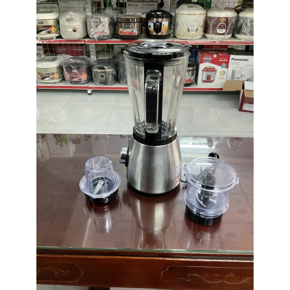 Máy xay sinh tố đa năng 3 cối DMAX BL9702-GS công suất 800w - Hàng trưng bày