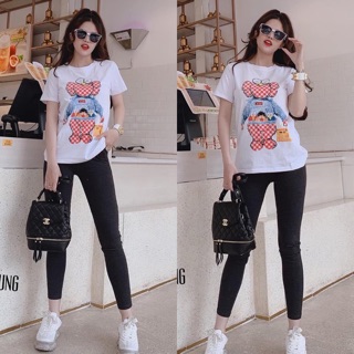 Quần legging đen trơn loại đẹp