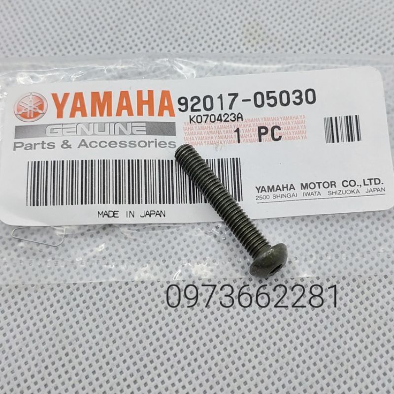 Ốc, bu lông bắt nhựa mặt nạ, body kit EXCITER 2006-2010 zin