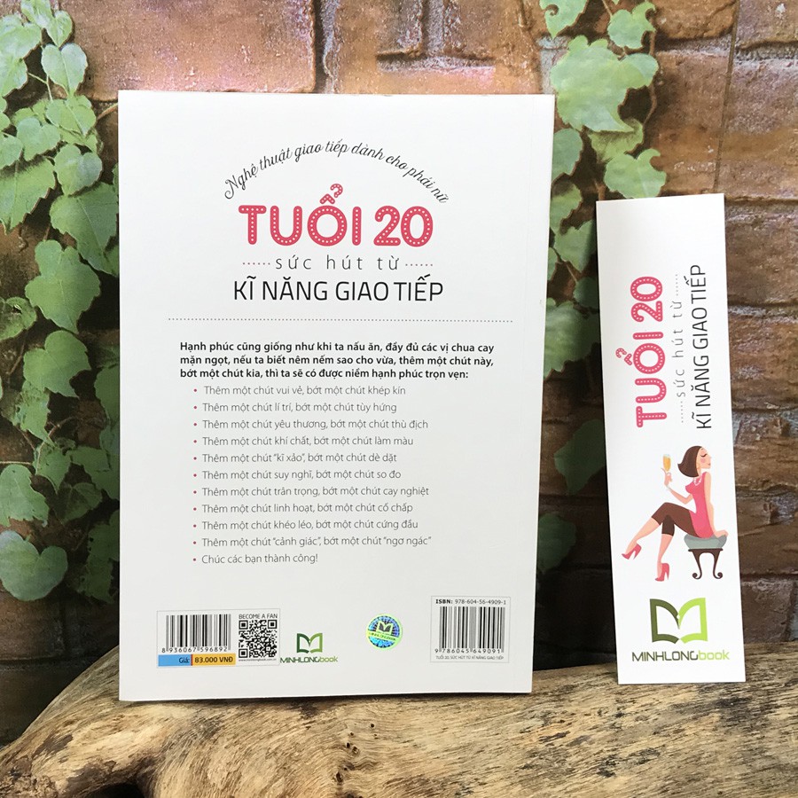 Sách - Tuổi 20, sức hút từ kỹ năng giao tiếp - Minh Long