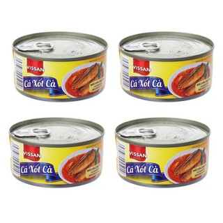 Combo 4 Cá sốt cà Vissan 170g (Date 2026)
