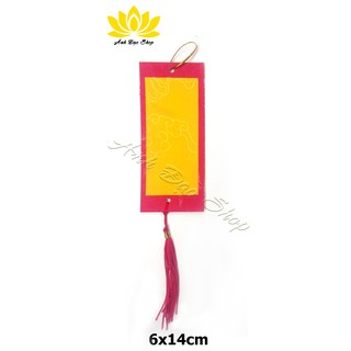 Combo 10 tờ giấy thư pháp mini treo cành đào