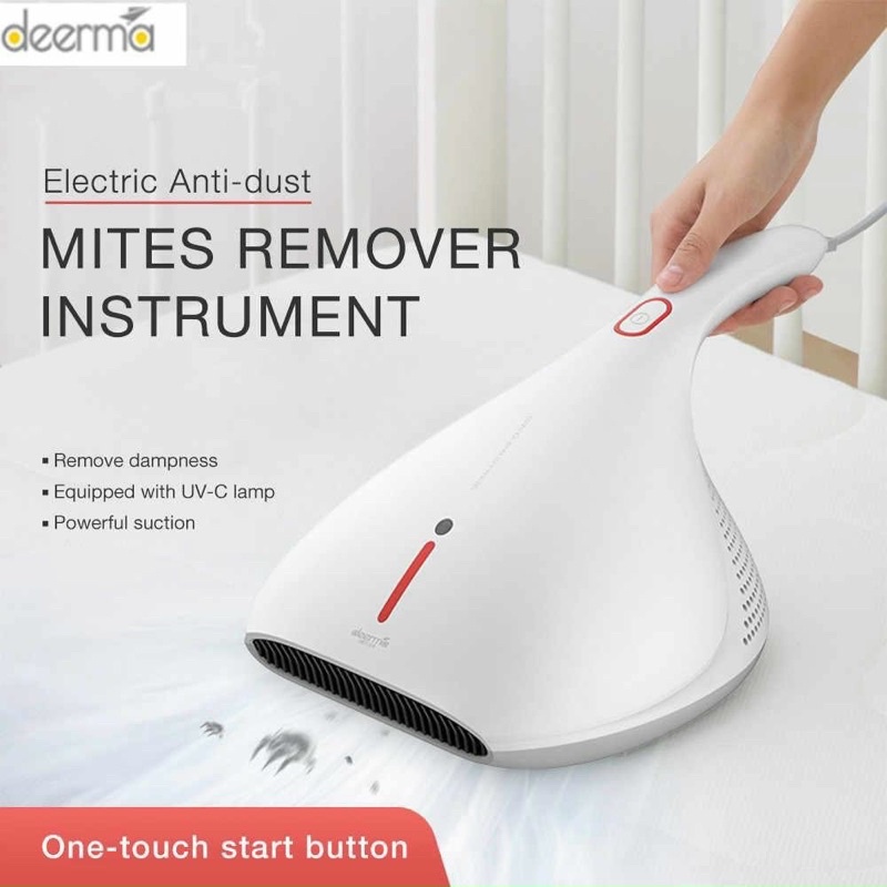 Máy hút bụi cầm tay Deerma CM800, hút bụi giường, đệm, sofa có đèn UV