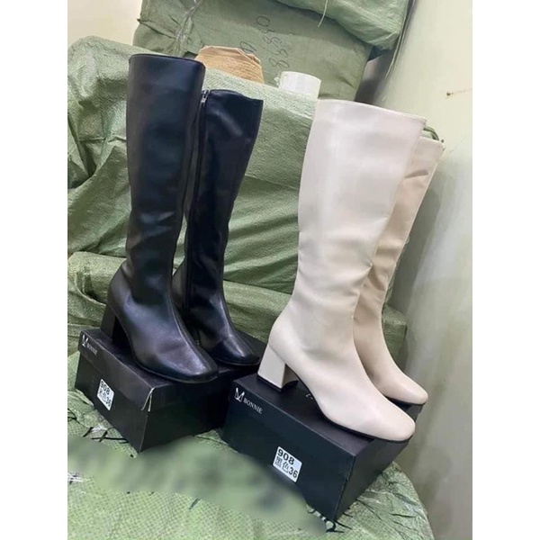 Giày Bốt Cao Cổ Da Mềm Chất Đẹp Kiểu Dáng Thời Trang | BigBuy360 - bigbuy360.vn