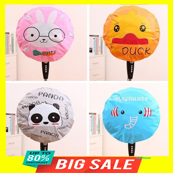 Bọc quạt chống bụi hình thú kute