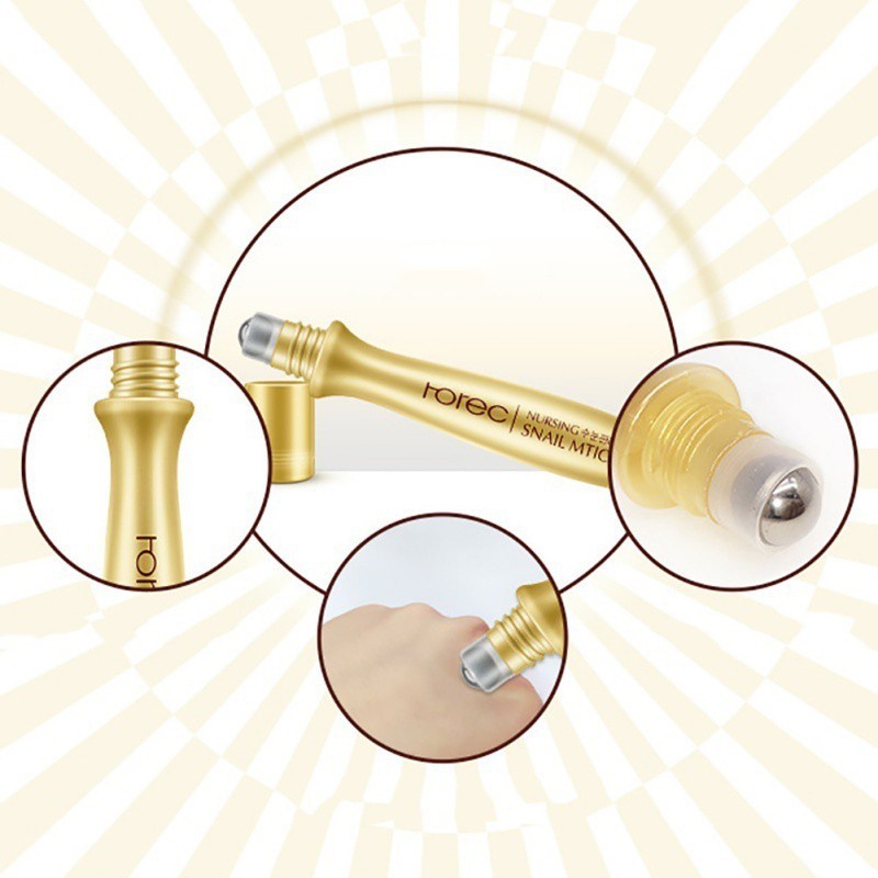 [Hàng mới về] Tinh chất ốc sên dạng banh lăn xóa quầng thâm nếp nhăn mắt tiện dụng | BigBuy360 - bigbuy360.vn