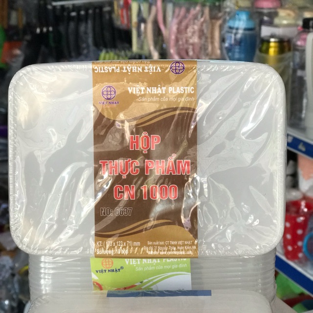 SET 10 HỘP ĐỰNG THỰC PHẨM  VIỆT NHẬT