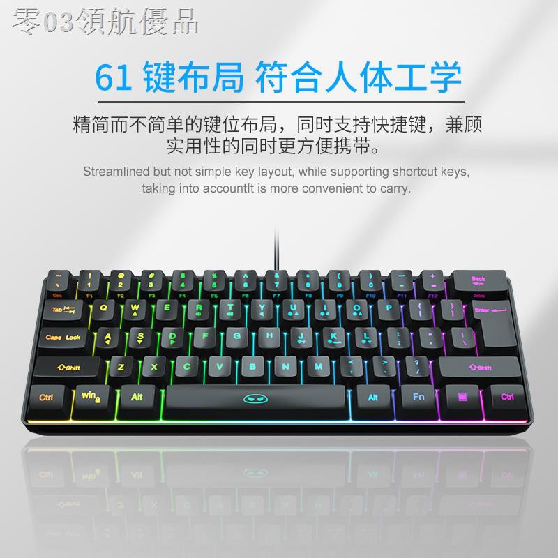 Bàn Phím Mini Rgb Có Dây Cho Laptop | BigBuy360 - bigbuy360.vn