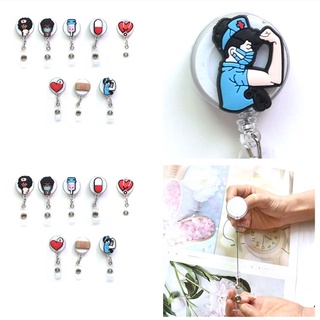 CLEVER Super Durable Collapsible Name Tag Holder With Cute Prints