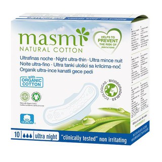 Băng vệ sinh ban đêm hữu cơ Masmi