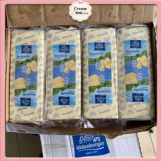 PHÔ MAI MOZZARELLA TẢNG 2.5KG