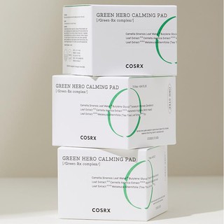Bông Tẩy Da Chết Cosrx One Step Green Hero Calming Pad