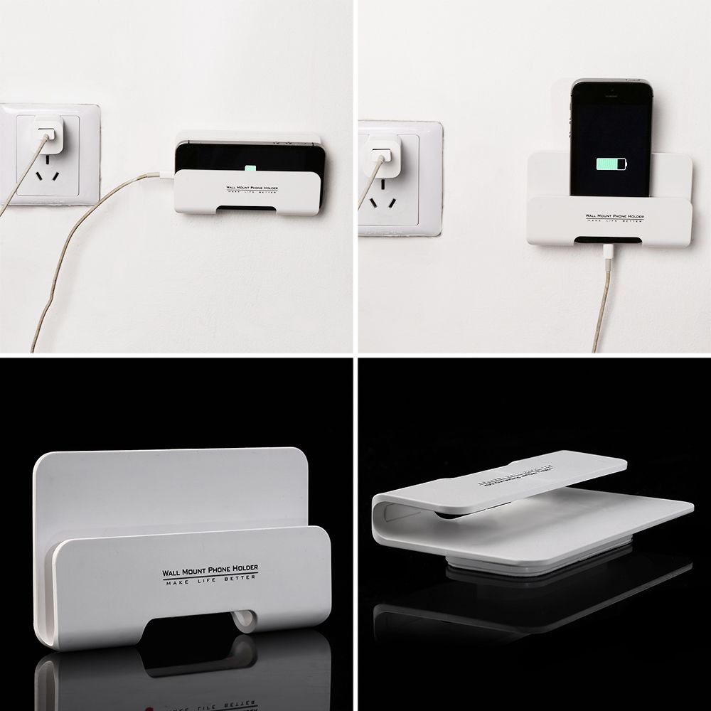 Giá treo tường để điện thoại khi sạc tiện lợi | BigBuy360 - bigbuy360.vn