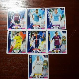 Thẻ topps match attax poca vn