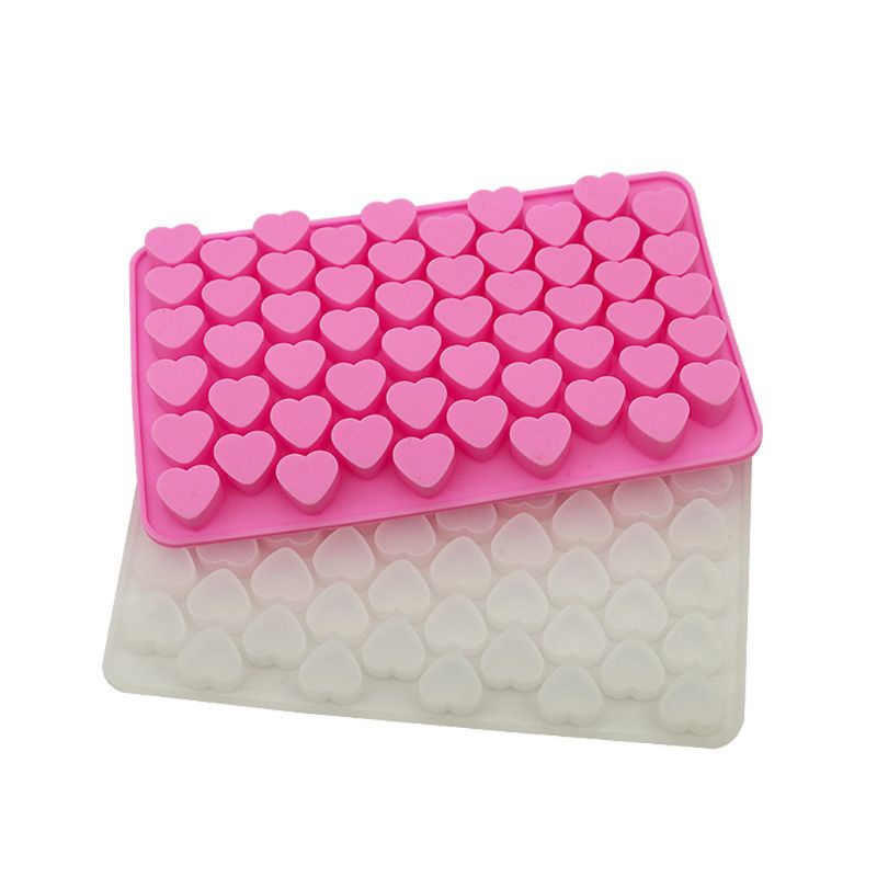 Khuôn Silicone Hình Trái Tim Mini Làm Mặt Dây Chuyền