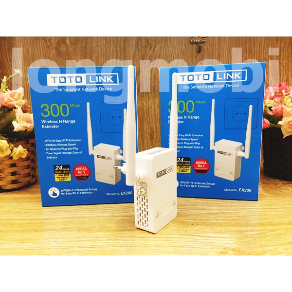 COMBO 5c kích sóng wifi totolink EX200