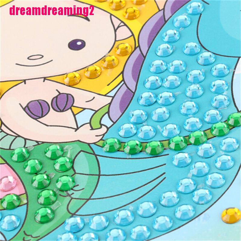 Bộ Tranh Đính Đá 5 Hình Động Vật Dễ Thương Độc Đáo