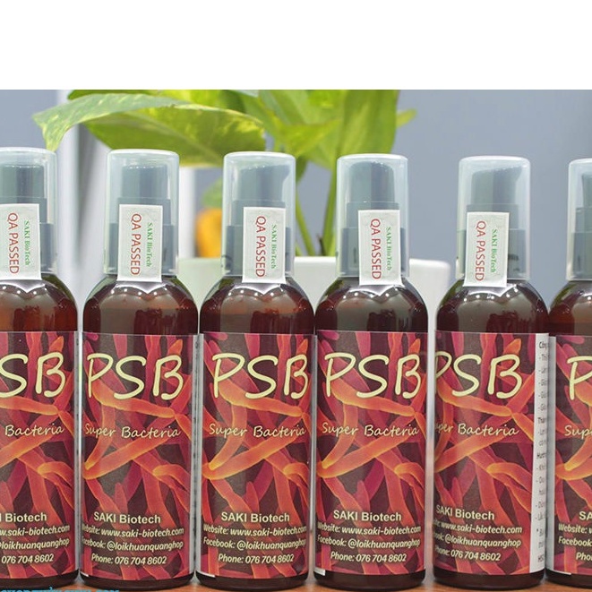 [Chai Vi Sinh] Vi Khuẩn Quang Hợp PSB 100 ML [PSB ĐỎ]