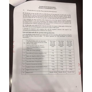 Ngọc Sâm Mặt Nạ Bột