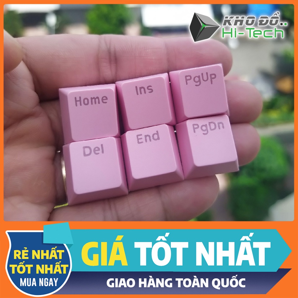 Nút keycap xuyên led PBT (lẻ) 💖 𝘍𝘳𝘦𝘦𝘴𝘩𝘪𝘱 💖 OEM profile, chất liệu PBT double shot cho bàn phím cơ lung linh huyền ảo