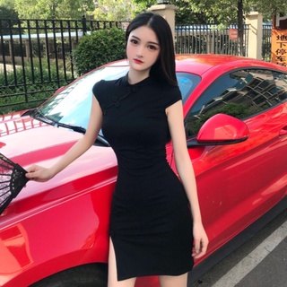 Sườn xám thun tay dài và ngắn