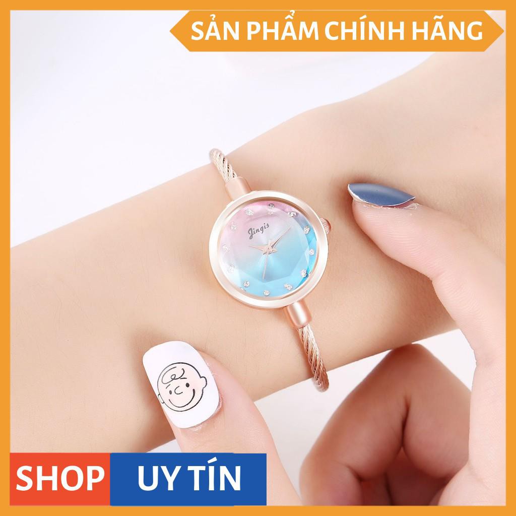 Đồng hồ nữ Candycat Chic dây kim loại dạng lắc xinh size mini