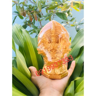 Tượng Phật Thiên Thủ Thiên Nhãn cao 16 cm