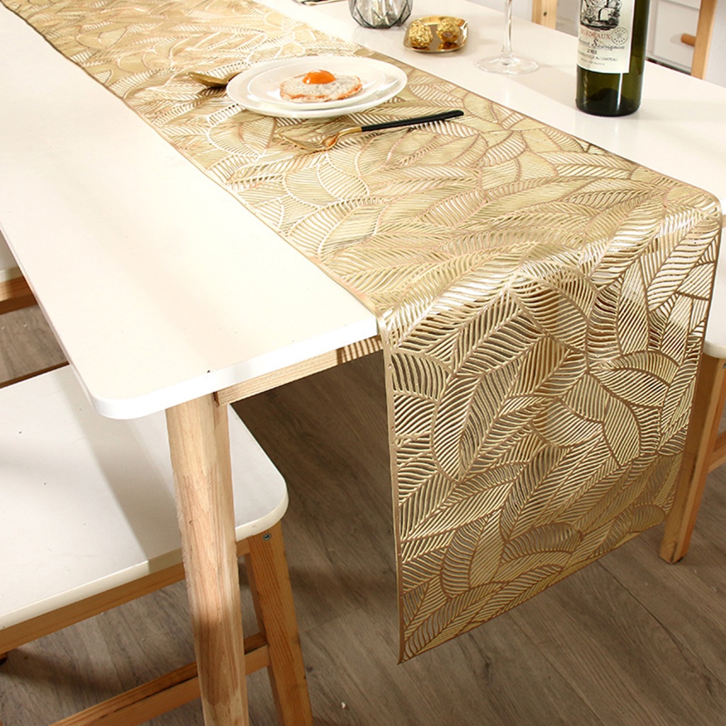 Tấm Lót Bàn Ăn Bằng PVC Cách Nhiệt Chống Thấm Nước Để Trang Trí