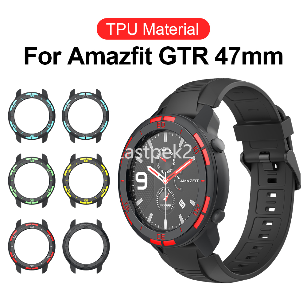 XIAOMI Ốp Bảo Vệ Tpu Cho Đồng Hồ Thông Minh Amazfit Gtr 47mm Kèm Phụ Kiện