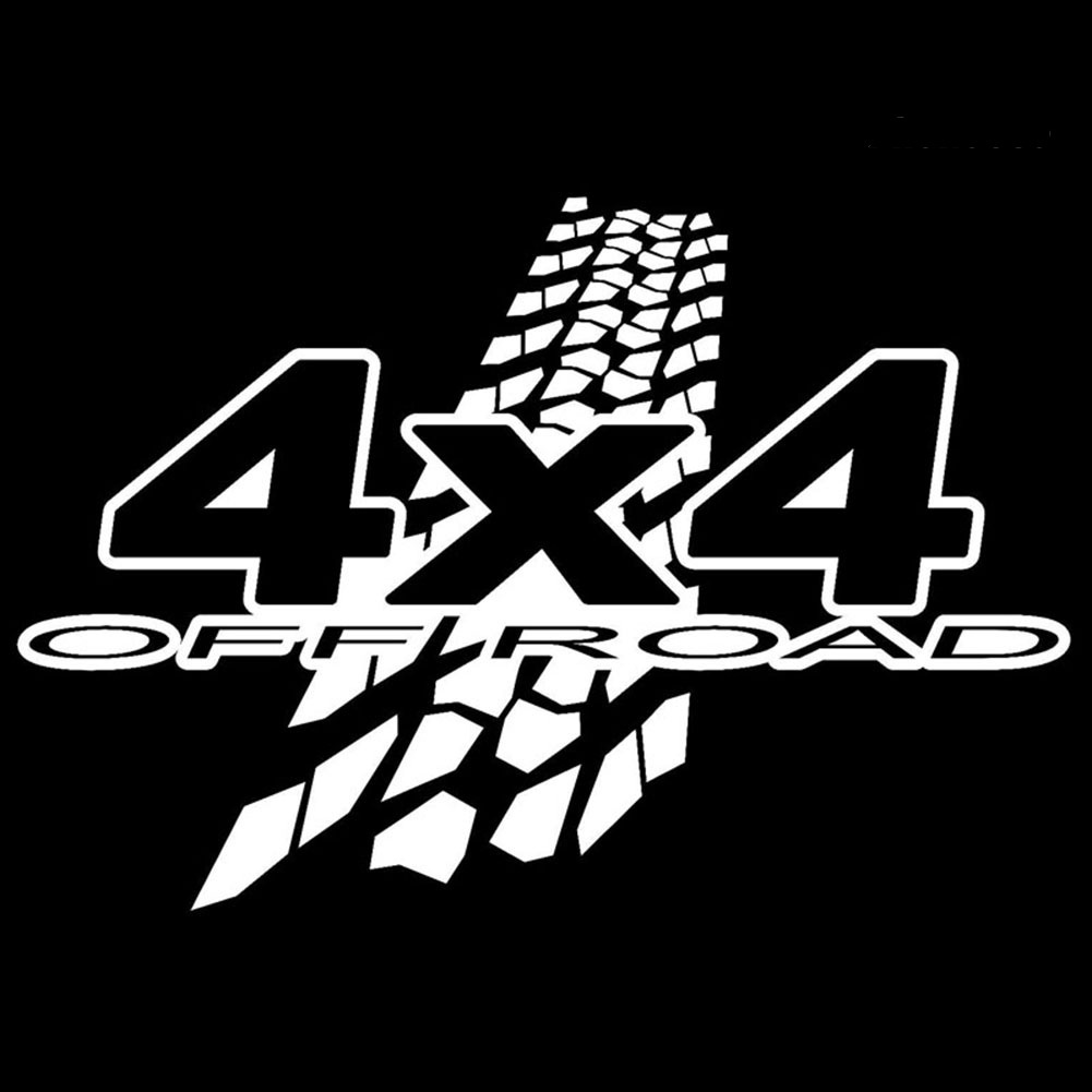 Decal dán trang trí xe hơi phản quang PU-4X4 Off-Road