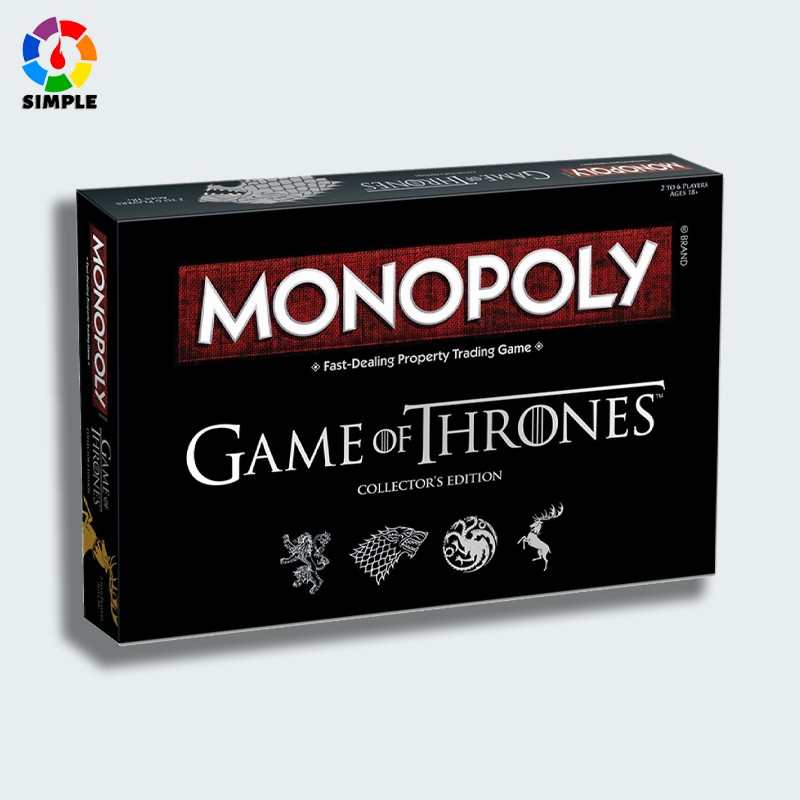 Bộ trò chơi Cờ tỷ phú phiên bản Game of Thrones NoBrand