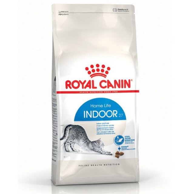 ROYAL CANIN INDOOR 10kg. THỨC ĂN DÀNH CHO MÈO TRƯỞNG THÀNH NUÔI TRONG NHÀ