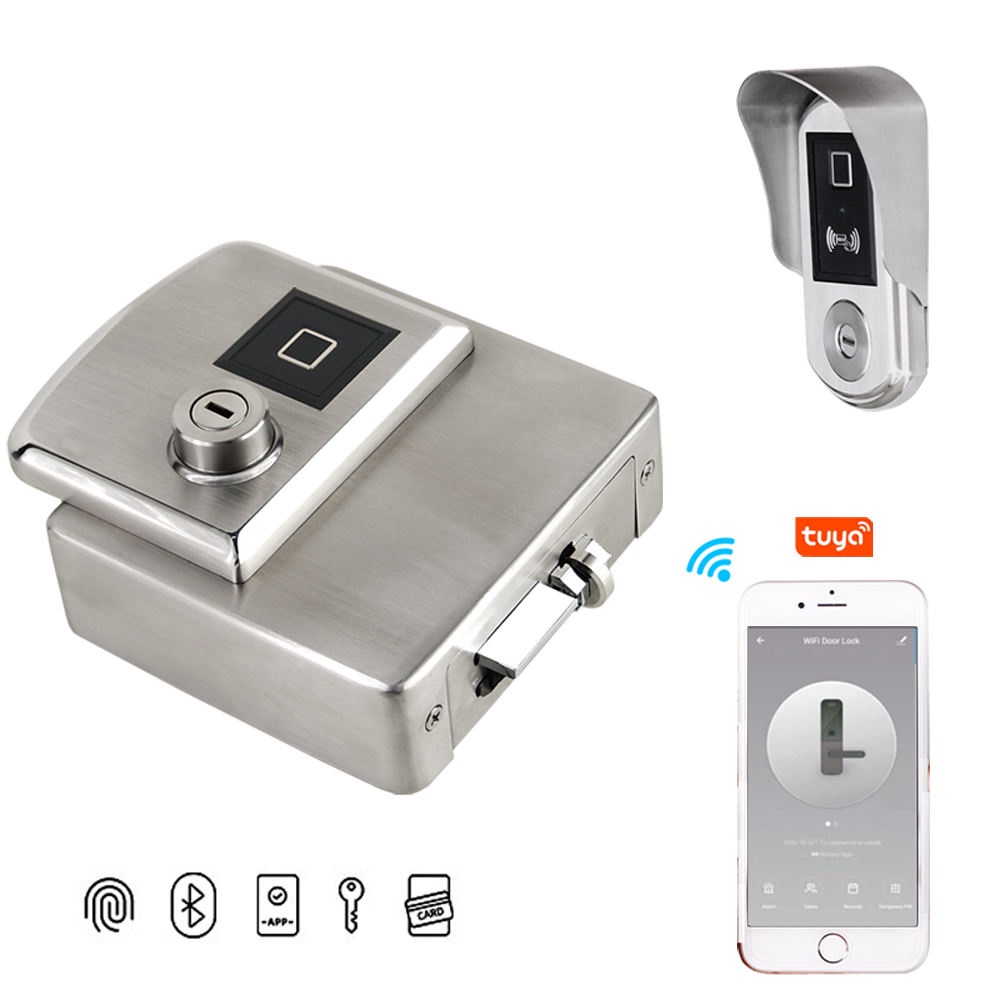 Khóa vân tay cửa sắt cửa cổng Bluetooth - Tuya LTS-S868BLE