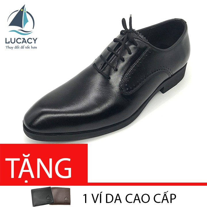 Giày công sở nam LUCACY da bò cao cấp N106B