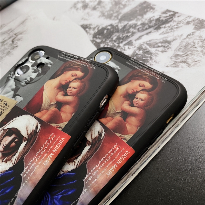 Ốp điện thoại mềm phong cách retro cho iPhone 11 Pro MAX i7 i8 plus XR XS MAX SE 2020 | BigBuy360 - bigbuy360.vn