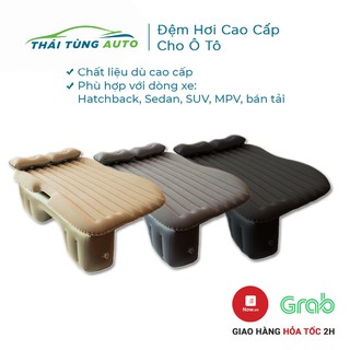 Đệm hơi ô tô 4 5 7 chỗ, Nệm hơi ô tô chân rời cao cấp tặng kèm bộ bơm 12V